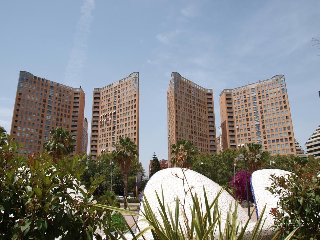 Apartamento ApartUP L'Umbracle Valencia Exterior foto